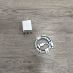 20W Usb C Cube With Cable