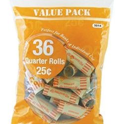 BAZIC Coin Wrappers Rolls