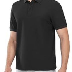 Men's Cotton Tennis Polo Shirts Golf Pickleball Casual Knitted T-Shirt