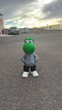 🦖 Yoshi Street Style 3D Printed Figure