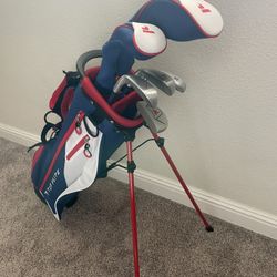 Top Flite Youth Golf Clubs & Bag 
