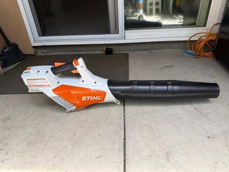 STIHL BGA 57 electric blower cordless only blower no battery asking $150 thanks