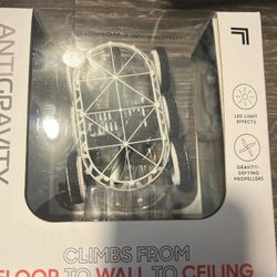 Sharper Image Gravity Rover Remote Control Wall Ceiling Crawler New Open Box