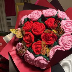 Hermosos Ramos Para Este 14 De Febrero Día Del Amor Y La Amistad Chas De Crochet 