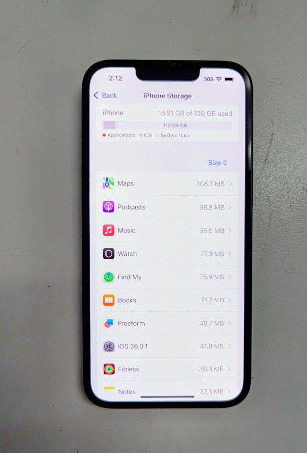 iPhone 14 Dark Blue Metro 128gb Ssd