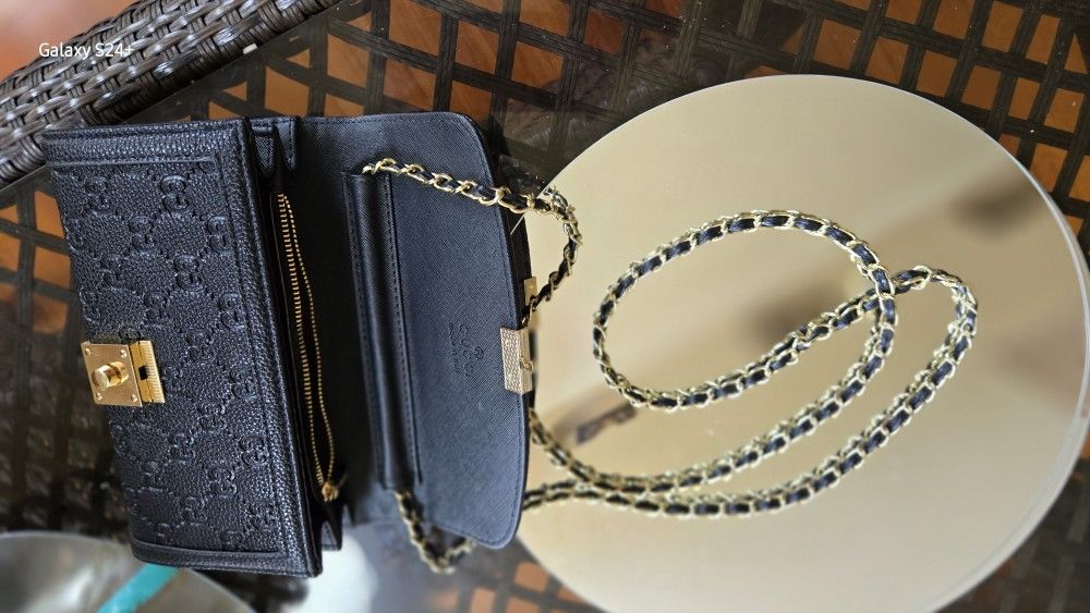 Black Crossbody Clutch