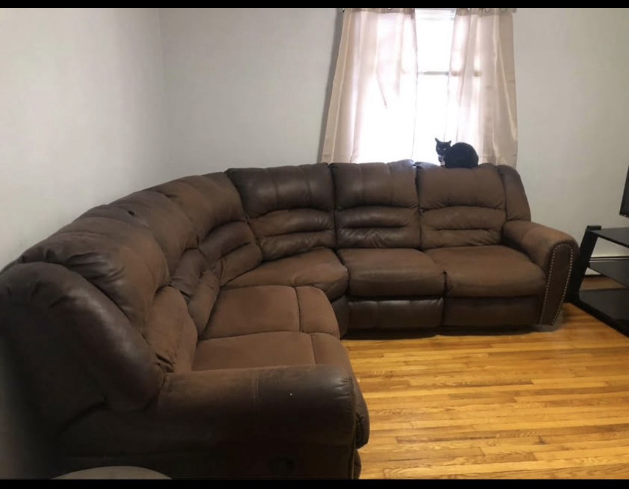 Brown Sectional Couch