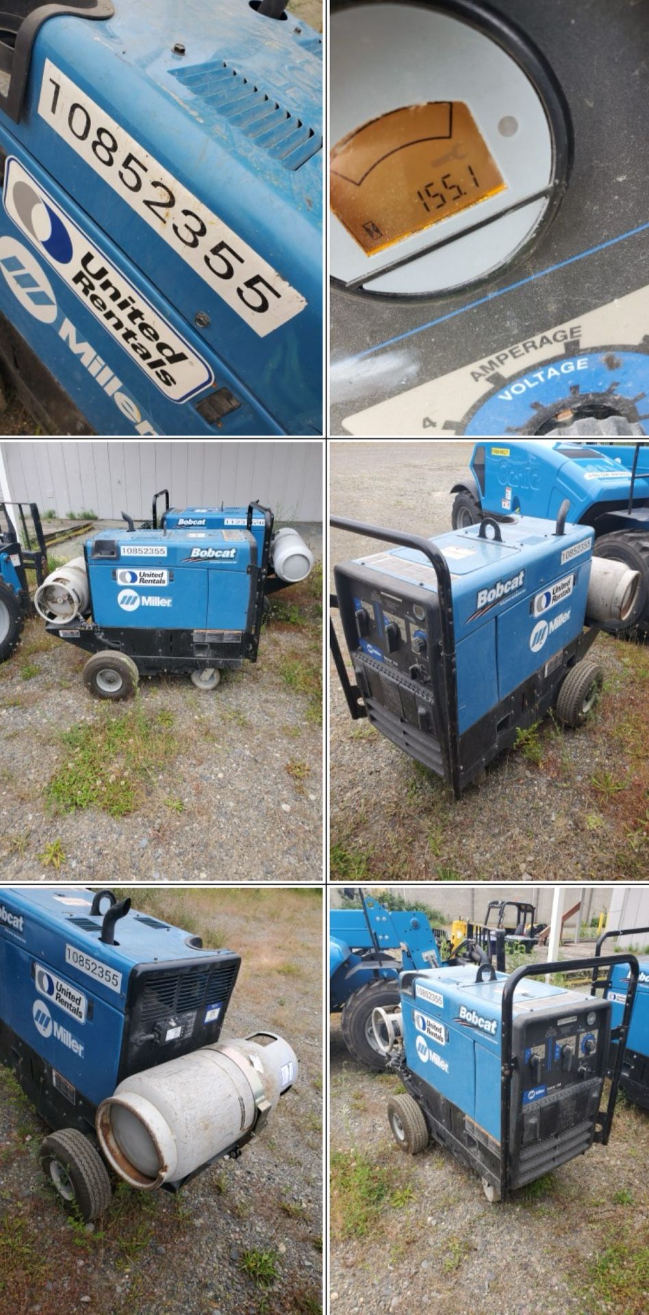 2018 Millerec Bobcat 250 LP Welder