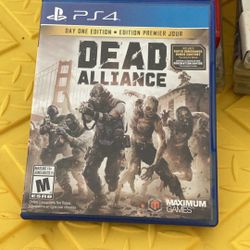 Ps4 Dead Alliance Game