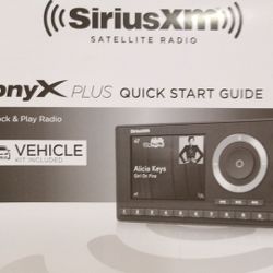 Sirius XM -Onyx Plus+ Vehicle & Home kit