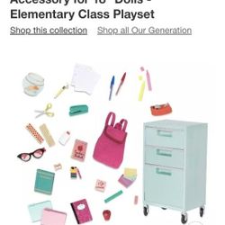 American Girl Doll School Supplies