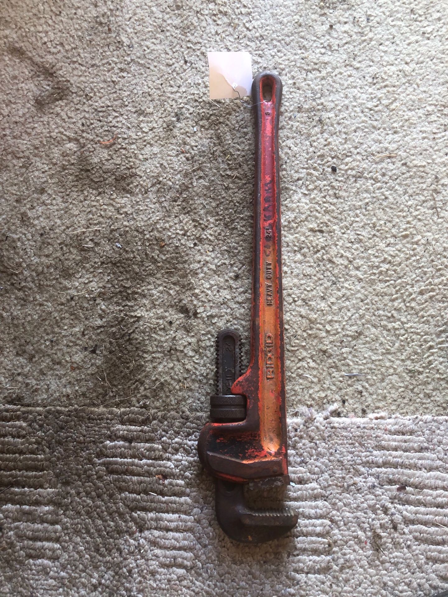24” RIDGID Pipe Wrench