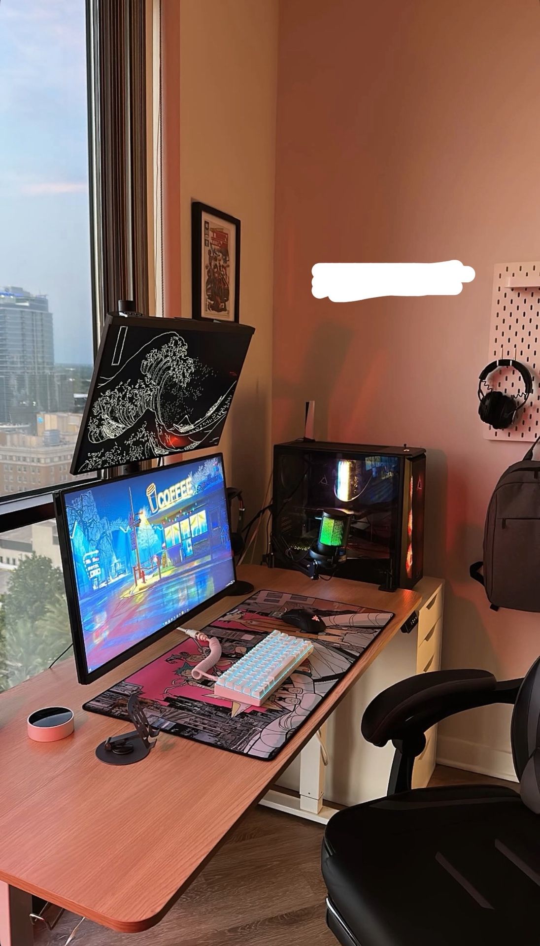 gaming setup