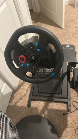 The Logitech steering wheel. NO TRADES!!!