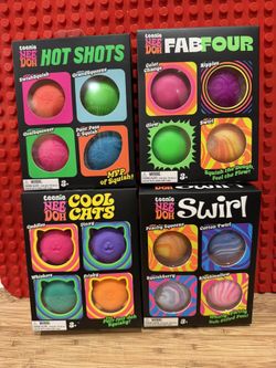 New Needoh Four Packs Includes All Pictured