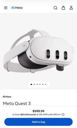 META QUEST 3 VR