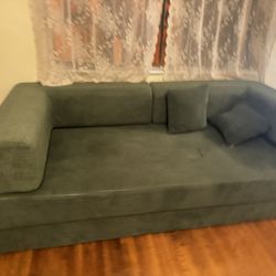 Green Boneless Couch