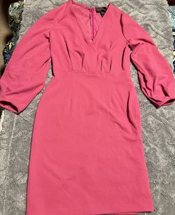 Donna Morgan Burgundy Dress