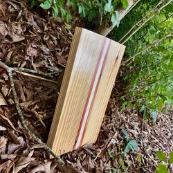 Handmade Red Cedar & Pine Cutting Board. 