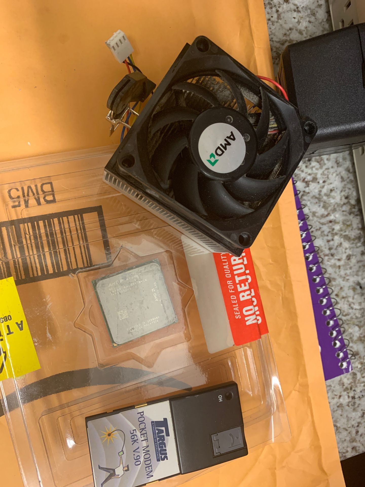 AMD phenom professor and cooling fan