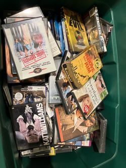 Offers accepted on Vintage Dvd and vcr tape collection