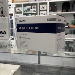 Sigma 30mm F1.4 (Sony E/Canon EF-M) (Ends 11/17)