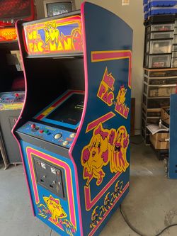 Beautiful restored Original Ms Pacman  with CRT Monitor