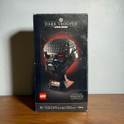 LEGO Star Wars Dark Trooper Helmet (75343) - Retired Collector Set