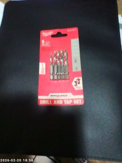 Milwaukee Shockwave Drill and Tap Set