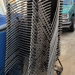 35 Balck Chairs With Dolley 