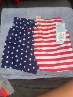 4th of July swim shorts
