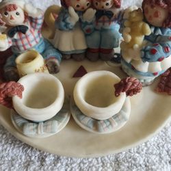Raggedy Ann and Andy Minature Tea Set