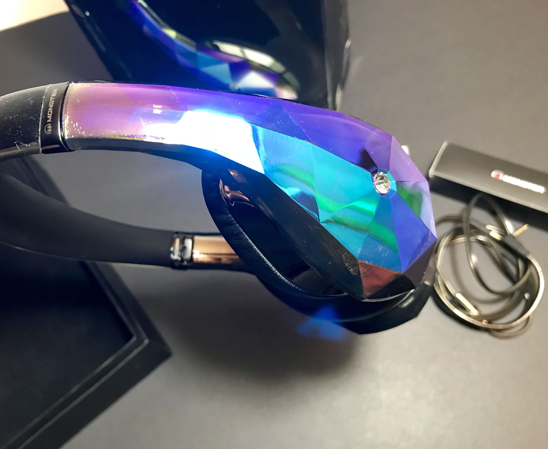 Monster Beats Diamond Tears Black,Blue