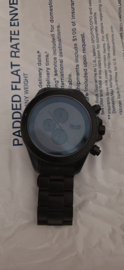 Vintage Vestal ZR3  Chronogrqph Stainless Matte Grey Gray Watch