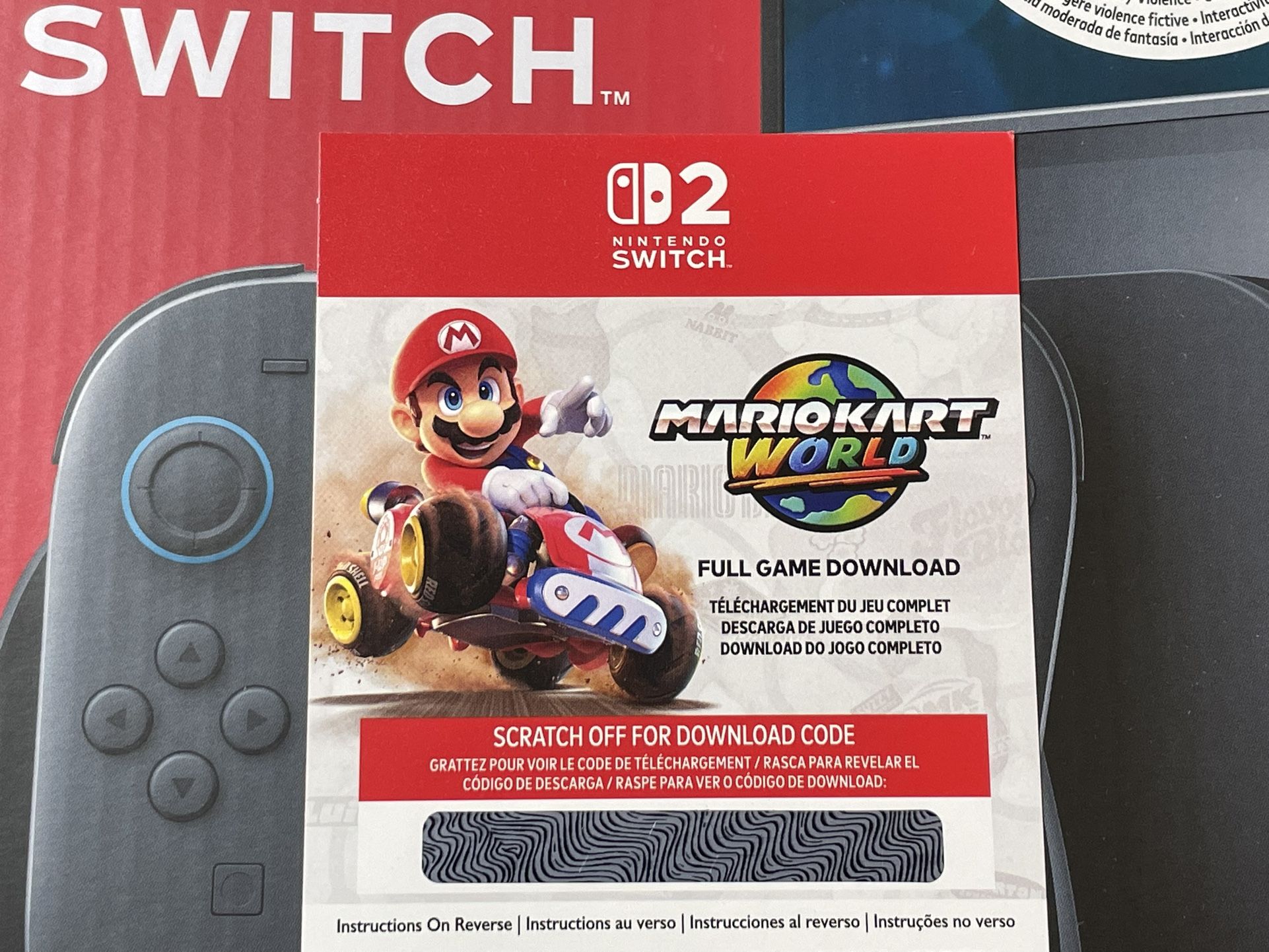 Mario Kart World Nintendo Switch 2