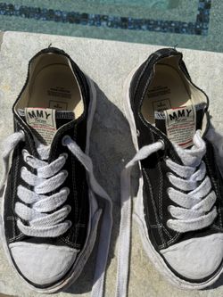 Maison Mihara Yasuhiro Peterson 23 OG Sole Canvas Low Black