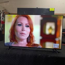 50 Inch TCL Roku 4k Smart Really Nice Tv Comes With Remote Control Shows Great Quality Clear Picture Works Fantastic Guaranteed 