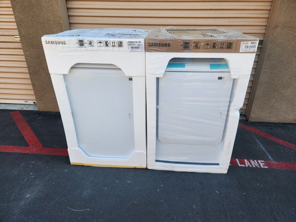 Samsung Washer And Gas Dryer