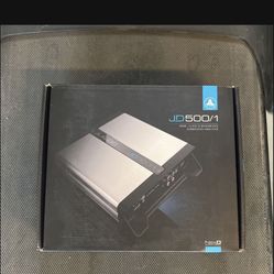 JL Audio JD500/1 Amplifier 500 Watts RMS Monoblock Bass Amp