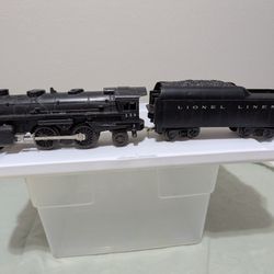 Lionel 8300 Steam Locomotive 2-4-0 ATSF Slant Back Tender O 027 -