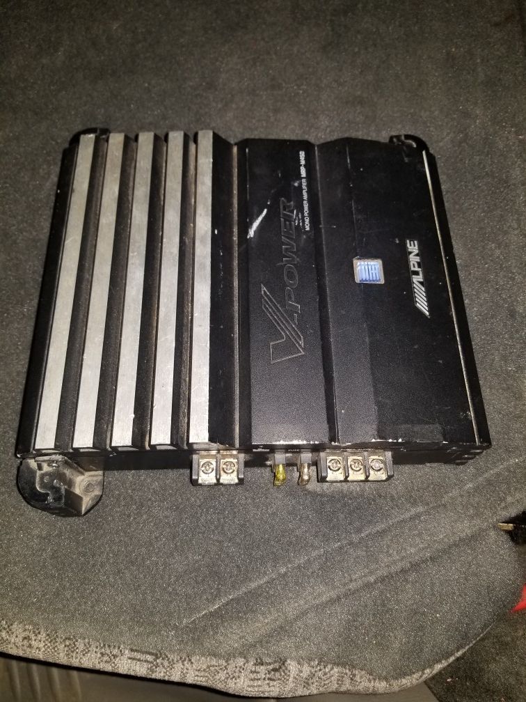 Alpine amp $50