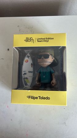 Sun Bum Filipe Toledo Limited Edition Team Vinyl Figure