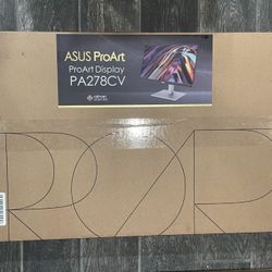 ASUS PA278CV ProArt Display 27" WQHD 2560x1440 75Hz 5ms LED LCD Monitor