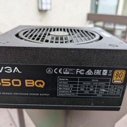 EVGA 650 BQ Modular Power Supply 