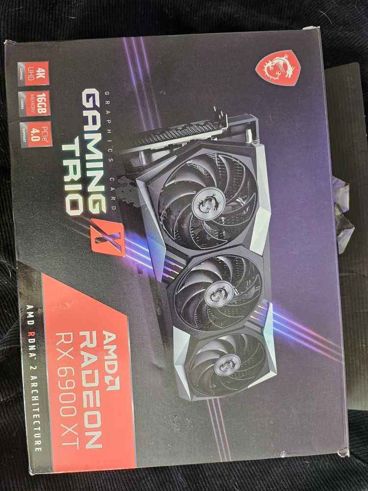 MSI RX 6900 XT Graphics Card GPU