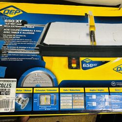 QEP 650XT Tile Wet Saw – 7” Blade + Extension Table