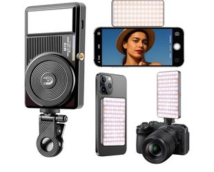 Magnetic light for 129 double-sided LED selfie