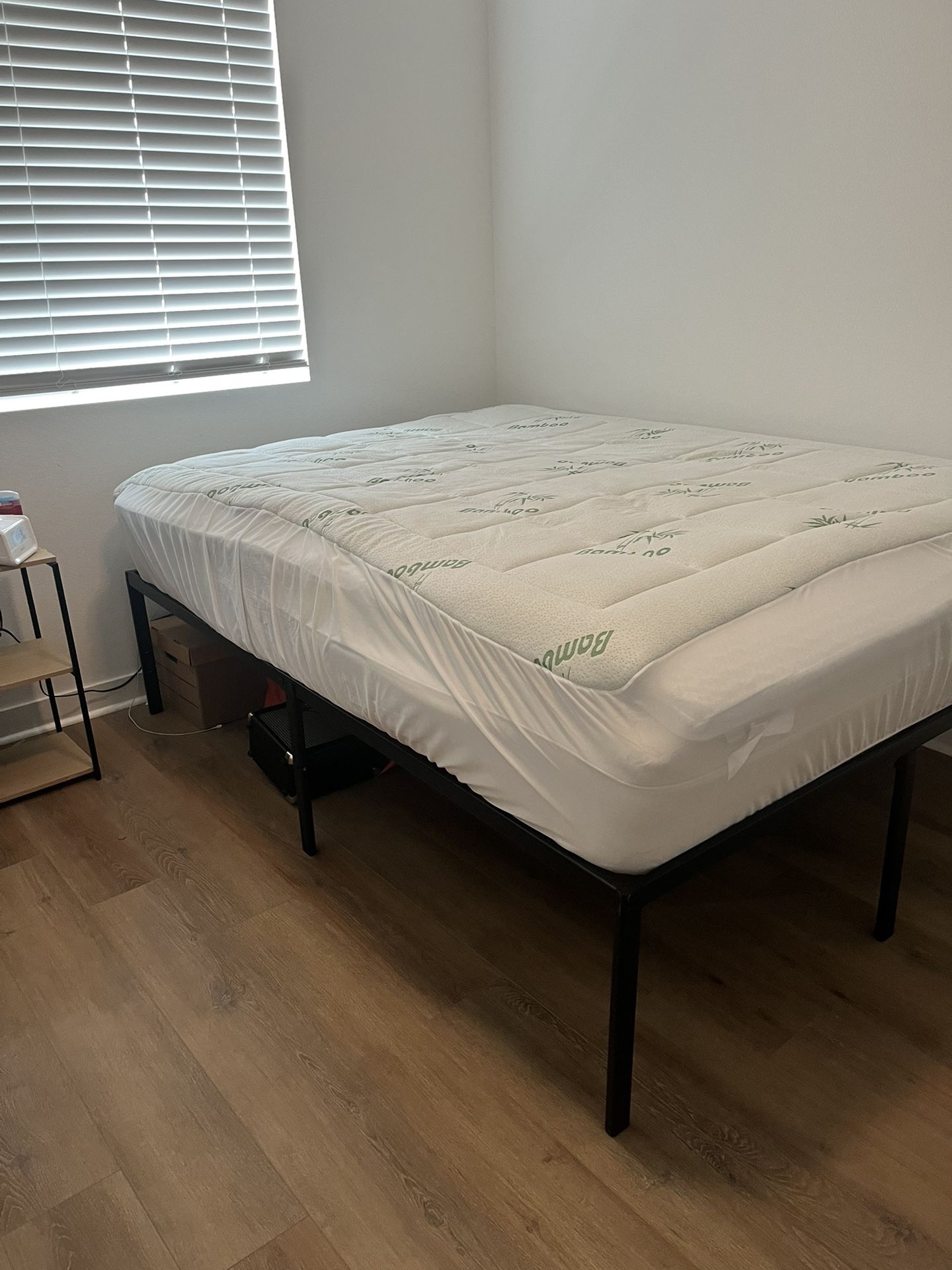 Queen Metal Bed “Frame Only”