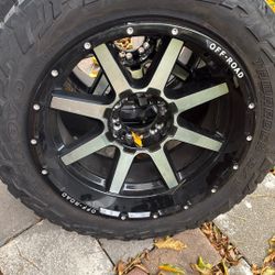 Set Of Tires  And Rims 