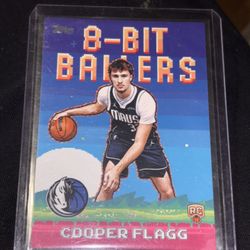 Cooper Flag Topps 8 Bit Ballers Basketball Card 